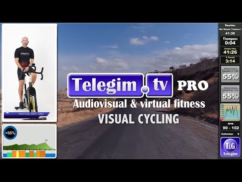 VIRTUAL CYCLING by TELEGIM.TV clase impartida por nuestros MASTER TRAINERS de CICLO INDOOR