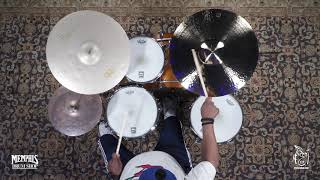 Video thumbnail for Meinl 22" Byzance Brilliant Heavy Hammered Ride Cymbal - 4257g (B22HHR-B-1051220CC) by Memphis Drum Shop