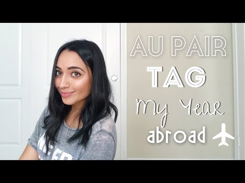 AU PAIR TAG: My Year Abroad (Video in English - part 1)