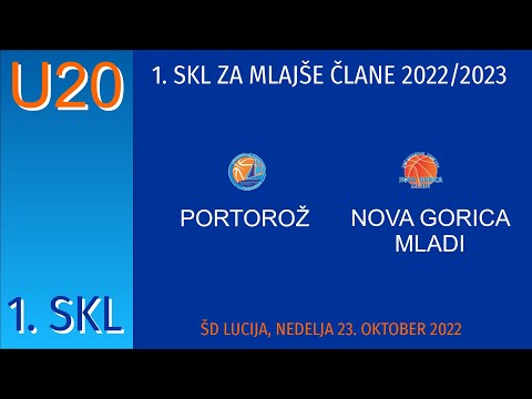 U20 KK PORTOROŽ - KD NOVA GORICA MLADI