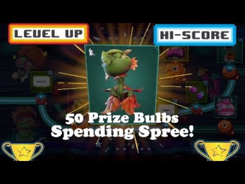 Spending 50 Prize Bulbs On NEW Prize Map!! - Plants Vs. Zombies: Battle For Neighborville