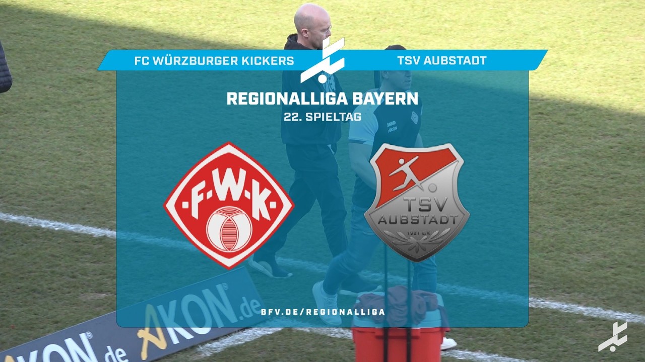 Würzburger Kickers vs TSV Aubstadt Highlights