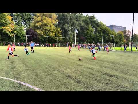 Feyenoord AV F5 tegen Overmaas F1 2014/2015 1e helft