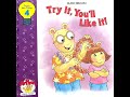 Try It You Ll Like It By Marc Brown