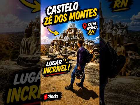 😱 ACHEI UM CASTELO NO MEIO DO SERTÃO! | Zé dos Montes - RN