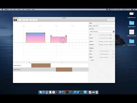 Haptrix - Demo with iPhone near my microphone