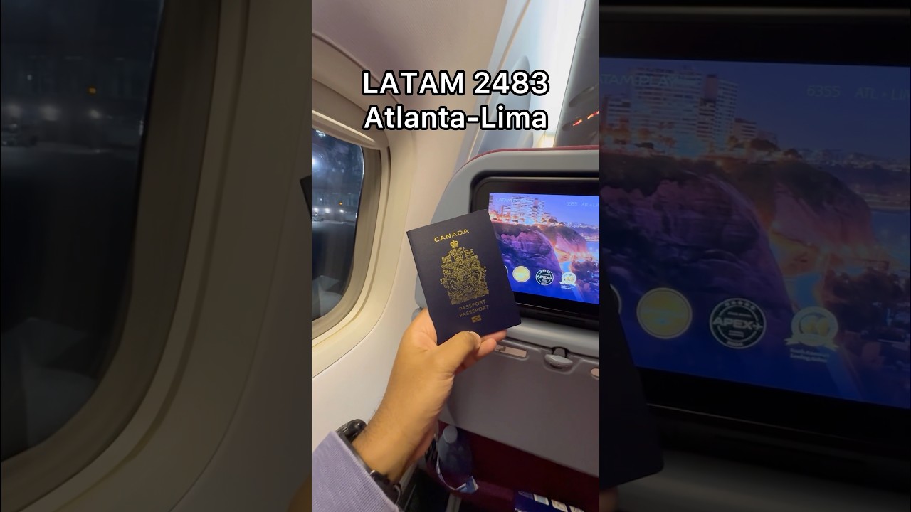 🇺🇸🇵🇪 LATAM AIRLINES | Atlanta to Lima | Economy Class Trip Report | #peru