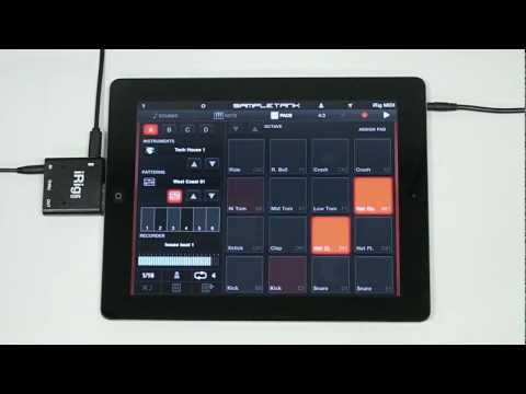 Building grooves in SampleTank for iPad