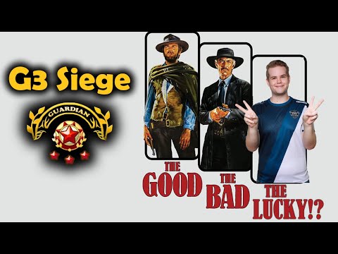 The Good, The Bad, and The LUCKY! G3 Siege Vs Light Hope & Drachen Odins - Summoners War