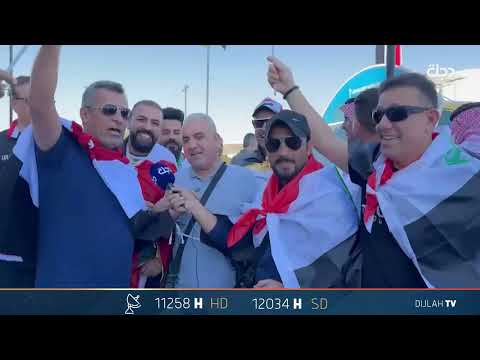 شاهد بالفيديو.. موفد دجلة الى الدوحة حسين الخزعلي  يرصد توقعات المنتخب الوطني من ملعب السد في قطر