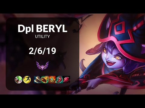 Dpl BeryL Lulu vs Neeko UTILITY - KR MASTER Patch 14.24