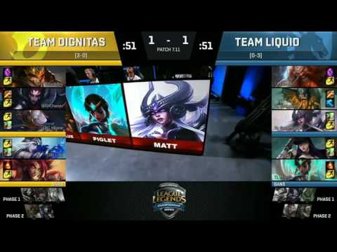 DIG vs TL Highlights Game 3 NA LCS Summer 2017 Dignitas vs Team Liquid W2D3
