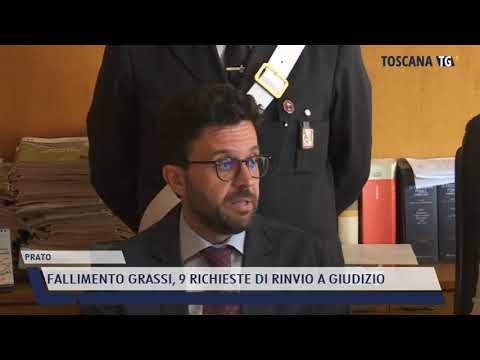 2021-07-06 PRATO - FALLIMENTO GRASSI, 9 RICHIESTE DI RINVIO A GIUDIZIO