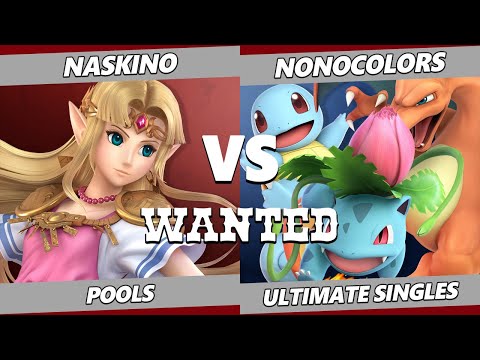 WANTED S5 C2 - Naskino (Zelda) Vs. Nonocolors (Pokemon Trainer) SSBU Ultimate Tournament