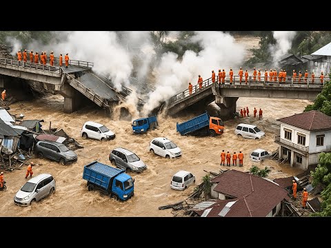 CHAOS in Indonesia! Record-Breaking Floods Smash Padang, Sumatra — Homes Swept Away, Thousands Flee