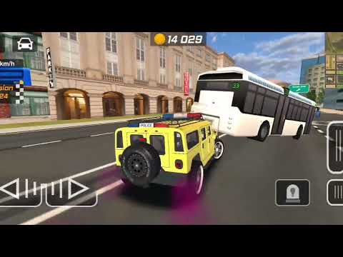Police Drift Car Driving Simulator - Green Luxury Hummer Police Drive - Android GamePlay #2