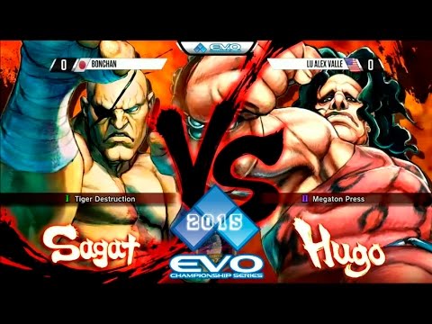 USFIV - BONCHAN [Sagat] vs ALEX VALLE [Hugo] - EVO 2015