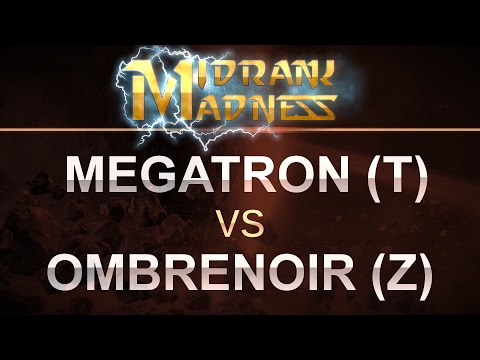 SC2 - MidRank Madness 2017 - Megatron (T) v OmbreNoir (Z) on Newkirk Precinct
