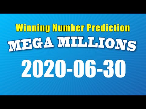 Winning numbers prediction for 2020-06-30|U.S. Mega Millions