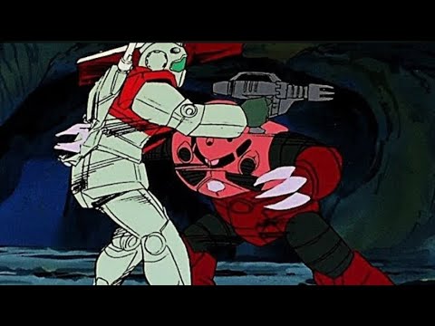 Jim Vs MSM-07S Z'Gok : Mobile Suit Gundam • a famous scene in Jaburo 4K ULTRA #Gundam