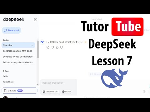 DeepSeek Lesson 1 Accessing Deepseek