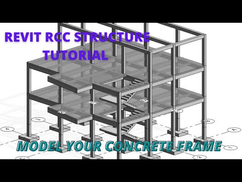 Revit rcc structure tutorial_ RCC structure part 1