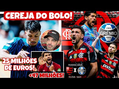 BOMBA! Flamengo tenta M. Leonardo por R$ 130 milhões perto do fim do prazo!