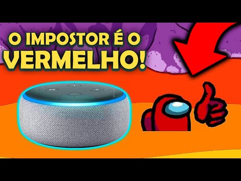 Minha ALEXA acertou 100% TODOS OS IMPOSTORES! - Among Us