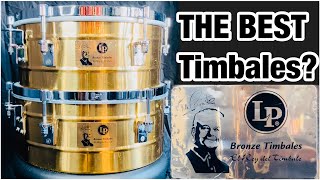 Lp Tito Puente Bronze Timbales 14-15" (REVIEW) + Drum Keys