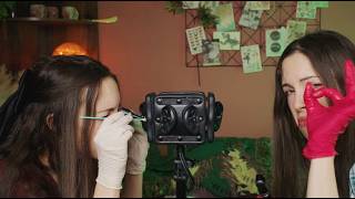ASMR Twin Ear Cleaning Slow VS Fast @FixyASMR