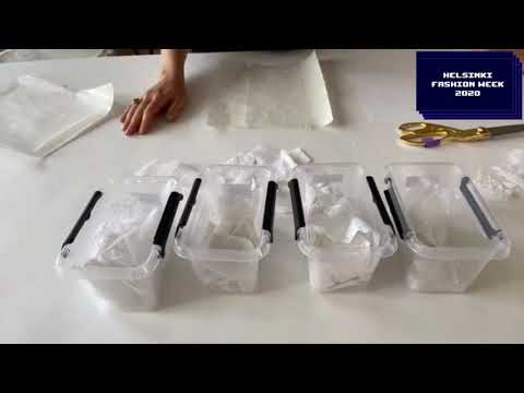 Tess Van Zalinge during HFW Designer Residency