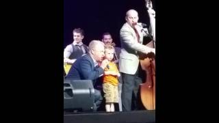 Maddox singing &quot;poor boy working blues&quot; with Dailey &amp; Vincent at DollyWood!