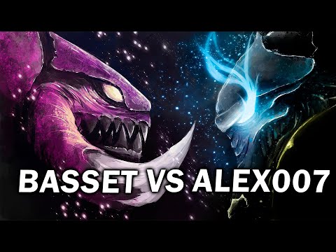 ALEX007 VS BASSET: Шоуматч Грандмастера Рандома и прогеймера Зерга в StarCraft 2