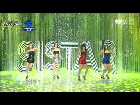 [110811] Mnet M!Countdown: SISTAR - Girls Do It, So Cool (Comeback Stage)