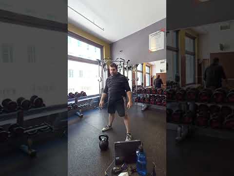 snatch test 28kg, 100 in 5 minutes.