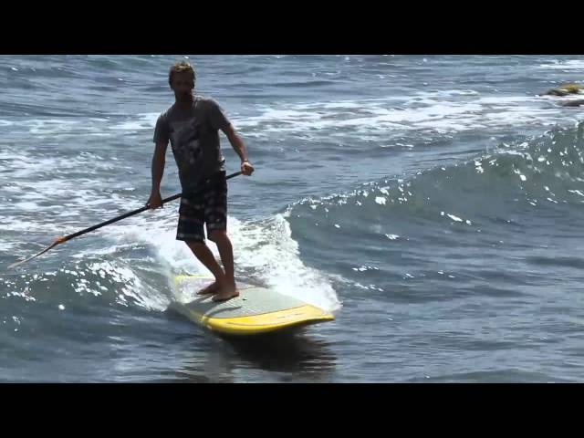 How to surf on a SUP