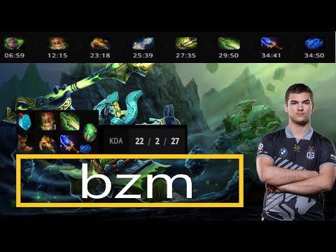 bzm Earth Spirit Mid Gameplay Patch 7.31b  - Dota 2 Full Gameplay player perspective.