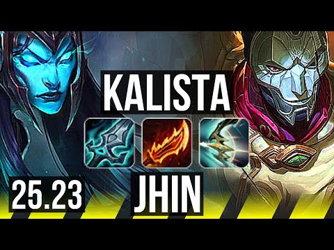 KALISTA & Rakan vs JHIN & Sylas (ADC) | Godlike | KR Diamond | 25.23