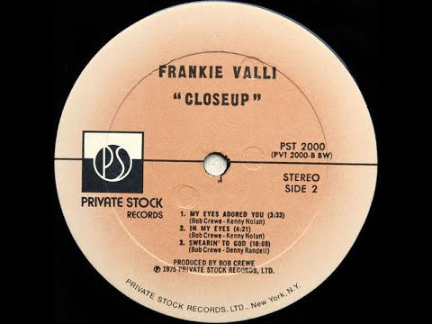 FRANKIE VALLI ~ SWEARING TO GOD  LONG VERSION  1975