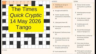 The Times Quick Cryptic 3301