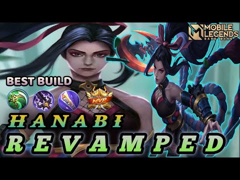 Hanabi New Revamp Gameplay Amazing Power Damage - Mobile Legends Bang-bang