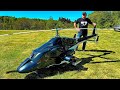 WORLD S LARGEST RC AIRWOLF BLACK BELL 222 ELECTRIC SCALE 1 3 5 MODEL HELICOPTER FLIGHT DEMONSTRATION