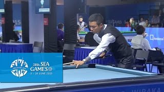 Billiards - 9-Ball Pool Men's Singles Semi-Finals (Day 4) | 28th SEA Games Singapore 2015
