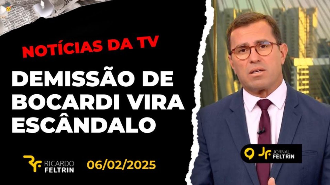 JF - DEMISSÃO DE BOCARDI FOI GRAVE, DIZ SITE #jornaldoscoices #notíciasdaTV