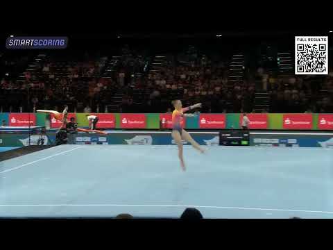 Christine Victoria Kubon. 2025 European Championships. Qual/TF. FX