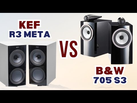 Sound Test: B&W 705 S3 vs KEF R3 Meta. #audio #music