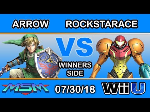 MSM 157 - Arrow (Link) Vs RockstarAce (Samus) Winners R3 - Smash 4