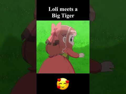 Big Tiger! #anime #animeedit #anime2023 #cute #loli #kawaii #amv #tiger #beautiful