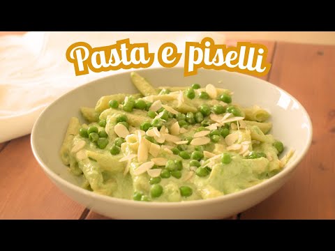 Pasta e piselli cremosa - ricetta facile, veloce e buonissima!