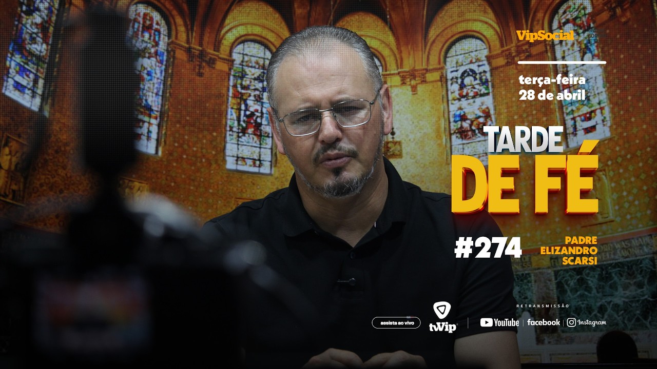 Mensagens de fé e oração com Padre Elizandro para sua terça-feira, 28 de abril
